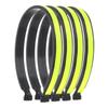 BESPORTBLE 4pcs Reflective Trouser Clips for Cycling Durable Bike Accessories for Night Safety Easy to Install Reflective Cuffs for Cyclists and Motorcyclists view 4
