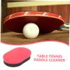 BESPORTBLE 4pcs Table Tennis Paddle Cleaner Wear-Resistant Eraser Sponge for Cleaning Sponge Surfaces Compatible All Paddle Types Reusable and Streak Finish view 3