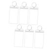 DEARMAMY 18pcs Luggage Tags for Suitcases Travel Labels Name Id Card Insert for Easy Luggage Identification Backpacks view 2