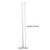 Gogogmee Table Football Accessory Set Metal Operation Pole for Boys and Girls Adults Desk Soccer Machine view 2