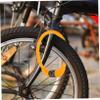 Toddmomy 4pcs Bicycle Password Lock Chain Bike Chain Lock Combination Portable Theft Design for Bicycles Motorcycles and Electric Bikes Black Blue Green Orange view 4