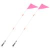Parliky 2sets Rear Bike Flag Cycling Flags for Safety Bike Decorations for Parade view 1