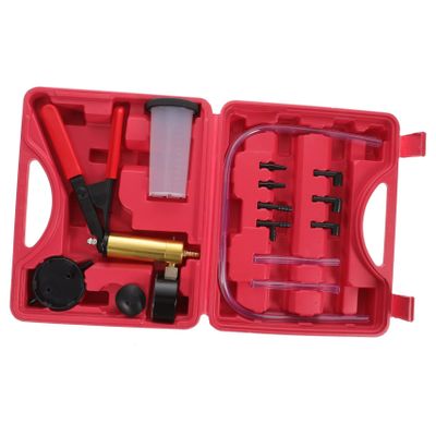 SEWOART Manual Vacuum Pump Brake Bleeding Set for Auto Parts Maintenance