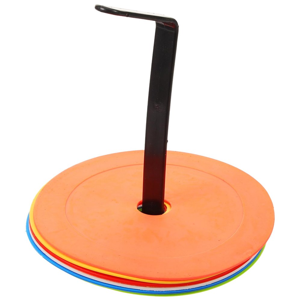 COOLHIYA 1set Soccer Training Discs Markers for Football Drills Non- Training Sign Plates for Agility and Basketball and More