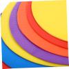 Anneome 10pcs Non-Slip Football Training Marker Discs Diameter Rubber Agility Sign Pads for Soccer Basketball and Sports Drills Lightweight and Durable Training Supplies view 3