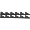 BESPORTBLE 20pcs Foosball Table Foot Pads Durable Replacement Foot Mats for Table Football Easy to Install Lightweight and Convenient Design