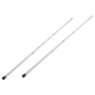 Gogogmee 2pcs Table Soccer Replacement Rods Steel Soccer Machine Poles for Desk Football Tables Ergonomic Handles for Easy Grip and Assembly Compatible