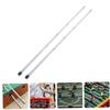 Gogogmee 2pcs Table Soccer Replacement Rods Steel Soccer Machine Poles for Desk Football Tables Ergonomic Handles for Easy Grip and Assembly Compatible view 4