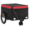 Fregramei Bike Cargo Trailer, Bicycle Cart Bike Wagon Trailer, Bike Luggage Carrier, Loading Bike Storage Cart, Black and Red, Maximum Load Capacity: 99.2 lb,-438 view 4