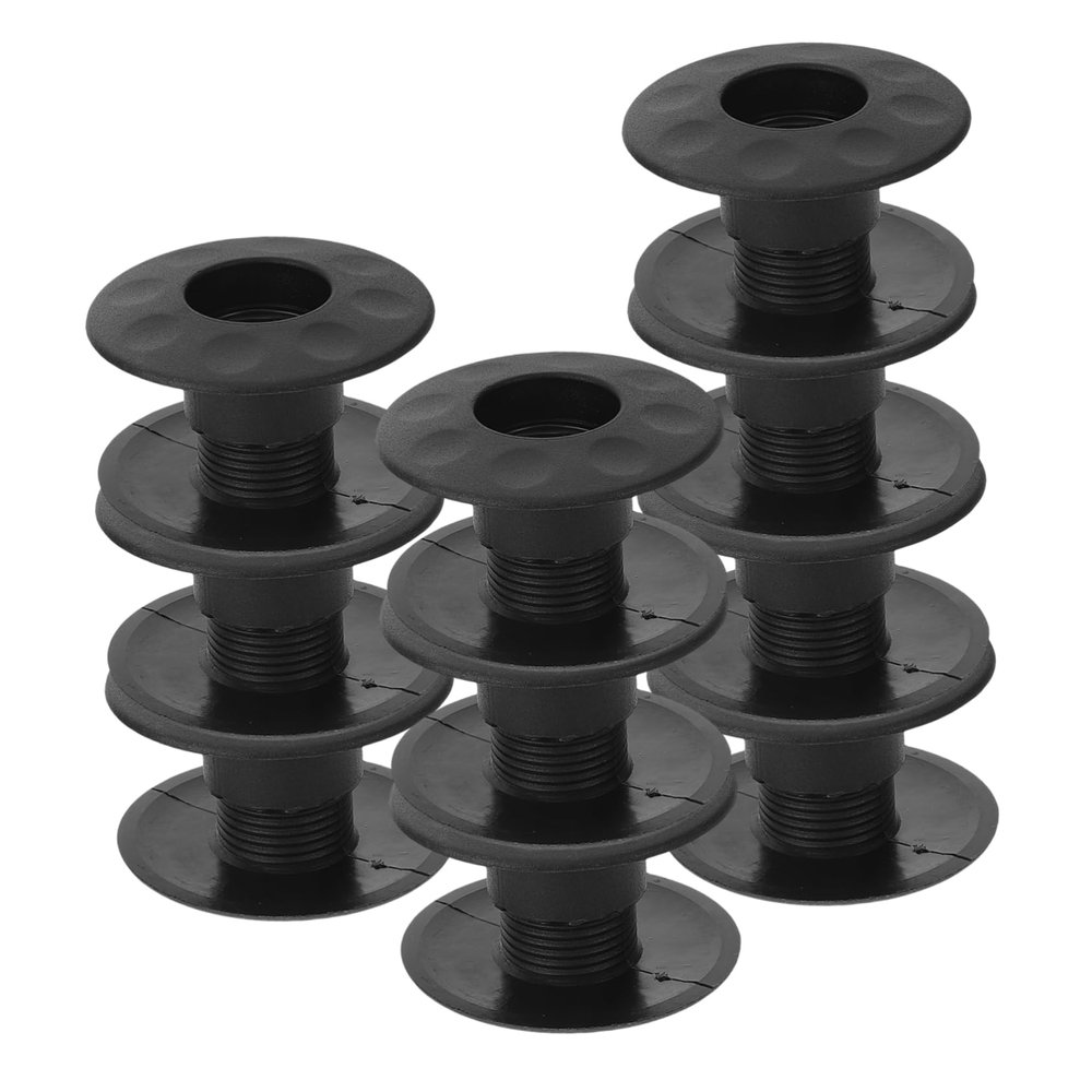 COOLHIYA 10pcs Thickened Foosball Bearings Durable Plastic Bushings for Foosball Table Replacement Easy Install Accessories for Home Recreation