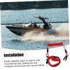 BESPORTBLE Boat Stop Safety Lanyard Emergency Boat Engine Cord Harness for Pontoon view 3