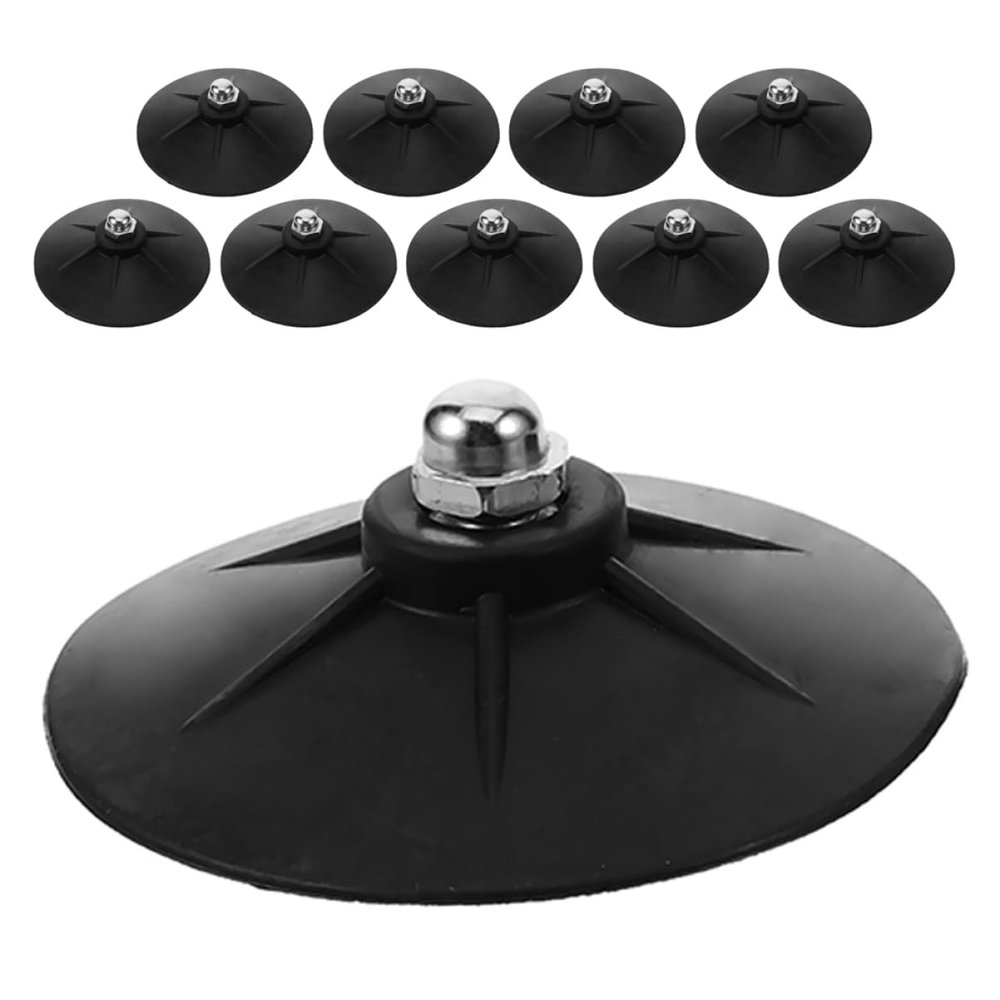 CHILDWEET 10pcs Sturdy Boxing Sandbag Base Suction Cups Filler Material Suction Cups Hooks