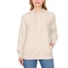 Buffalo David Bitton Women's Super Soft Pullover Hoodie with Side Pockets (US, Alpha, Large, Regular, Regular, Clear Opal) view 1