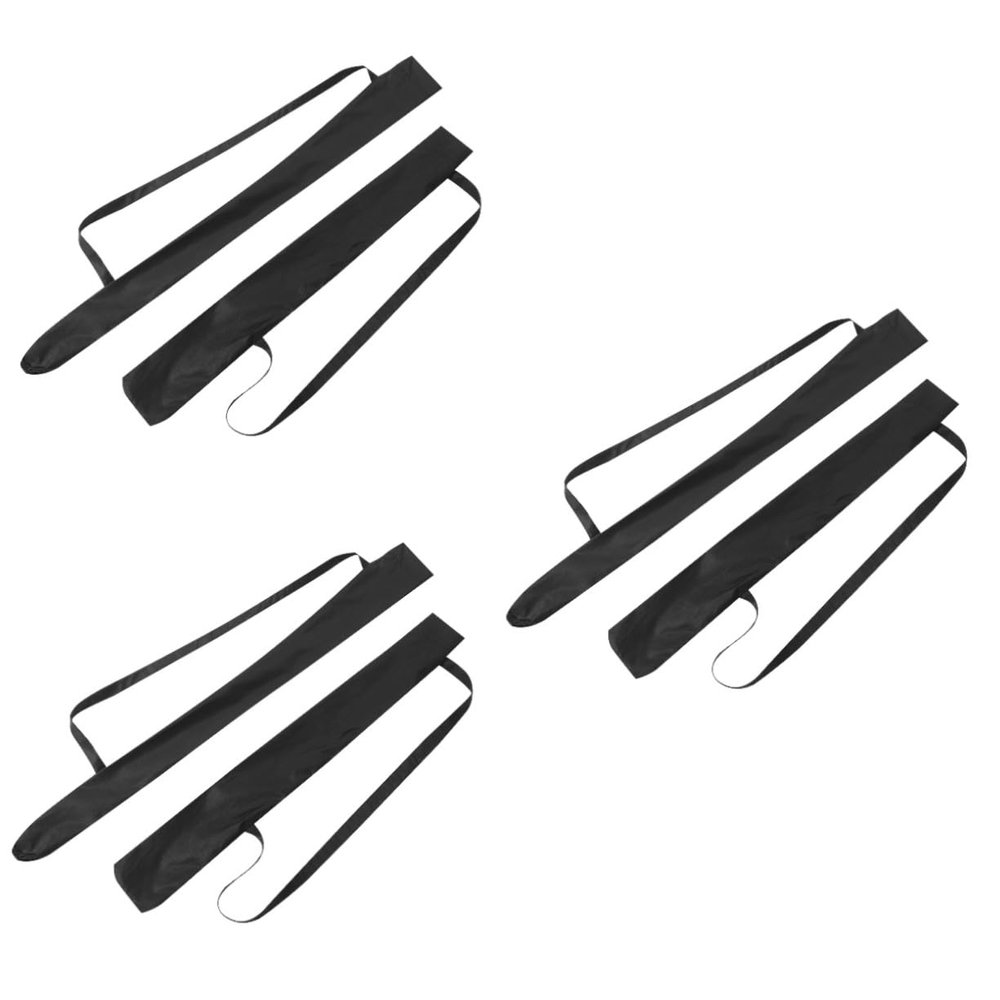 TOPPERFUN 6pcs Beach Umbrella Drop Bag Windproof Protective Cover Shoulder Straps Water-resistant Carrying Pouch for Outdoor Storage