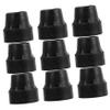 BESPORTBLE 10pcs Mini Trampoline Replacement Legs Caps Trampoline Leg Covers Screwthreaded Design Slip view 1