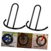 Anneome 2pcs Bike Holder for Scooter Parking Stand Easy Use Support for Balance Bikes and Scooters for Home Garage and Office Storage view 4