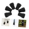 Anneome 6pcs Replacement Hiking Pole Tip Walking Pole Tips Non-Slip Cane Feet for Hiking Sticks view 4