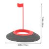 BESPORTBLE Golfing Hole Cup Indoor Putting Cup Hole for Golfer TPU Training Aid Portable Golf Swing Training Tool for Men's Golf Practice view 2
