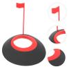 BESPORTBLE Golfing Hole Cup Indoor Putting Cup Hole for Golfer TPU Training Aid Portable Golf Swing Training Tool for Men's Golf Practice view 3