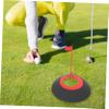BESPORTBLE Golfing Hole Cup Indoor Putting Cup Hole for Golfer TPU Training Aid Portable Golf Swing Training Tool for Men's Golf Practice view 4