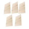 Toddmomy 5pcs Taekwondo Wood Breaking Boards Wooden Karate Training Boards for Practicing Techniques Essential Tool for Martial Arts Beginners and Professionals view 1