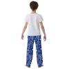 VitVerCosy Happy Hanukkah Pajama Pants Unisex Elastic Waist Lounge Pants Soft Sleepwear Bottoms Pj Pants for 6-14 Years view 2