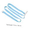 BESPORTBLE Reusable Inelastic Yoga Band Professional Stretching Strap for Improved Flexibility Compact Exercise Accessory for All Levels Soft and Durable Design view 2