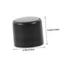 BESPORTBLE 12pcs Foosball End Caps Foosball Table Rod Plugs Plastic Pole Safety Caps Football Table Accessories view 2