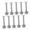 ORFOFE 40pcs Foosball Table Metal Fixation Screws Nuts for Secure Player Attachment Replacement Parts for Enhanced Game Performance and Easy Assembly view 2