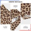 VitVerCosy Leopard Pajama Pants Unisex Elastic Waist Lounge Pants Soft Sleepwear Bottoms Pj Pants for 6-14 Years view 3