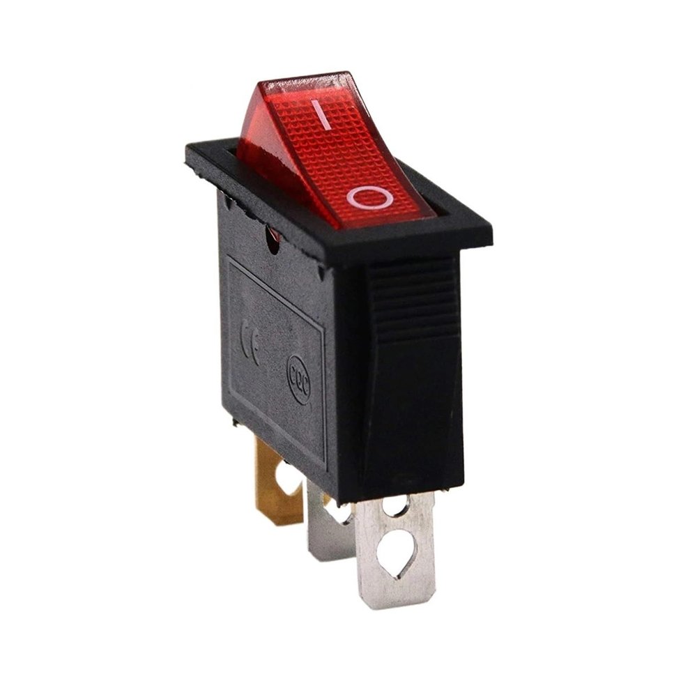 15A 250V/20A 125V AC Rocker Switch KCD3 ON-Off Boat Marine Electrical Equipment with 220V Light Power Switch(KCD3-102NW Green,5PCS)