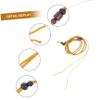 BRIGHTFUFU Fishing Gear Lanyard Adjustable Neck Strap for Fishing Tools - Anglers view 4