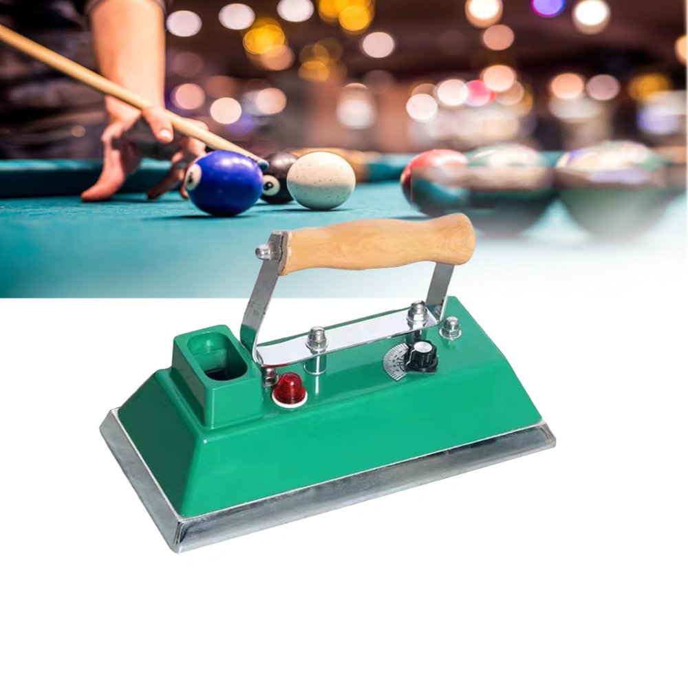 Billiards Table Cloth Iron, Adjustable Temperature Snooker Table Iron, Snooker Accessories, for Billiard Games Room, Playroom Clubs,243mm