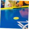 BESPORTBLE 20pcs Plastic Ice Hockey Pucks for Indoor Games for Hockey Tables for Beginners and Advanced Players Yellow view 3
