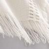 Dsgzkk Shawl,Women Winter Knitted Hooded Poncho Cape Solid Color Crochet Fringed Shawl Wrap Oversized Pullover Cloak Sweater view 3