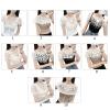 Dsgzkk Lace Crochet Shawl For Women Crochet Cape Lace Cloaks Shawl Bridal Shawl Wrap Capelet Lace Cape Bridesmaid view 4