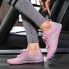 EWUHA Barefoot Shoes Womens Mens Footwear for Walking Hiking with Wide Toe Box,Healthy & Non-Slip,Breathable Barefoot Vitality Water Shoes for Beach Pool Swim Outdoor (Unisex) Pink view 2