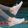 EWUHA Barefoot Shoes Womens Mens Footwear for Walking Hiking with Wide Toe Box,Healthy & Non-Slip,Breathable Barefoot Vitality Water Shoes for Beach Pool Swim Outdoor (Unisex) White view 2