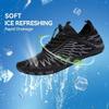 EWUHA Barefoot Shoes Womens Mens Footwear for Walking Hiking with Wide Toe Box,Healthy & Non-Slip,Breathable Barefoot Vitality Water Shoes for Beach Pool Swim Outdoor (Unisex) Pink view 3
