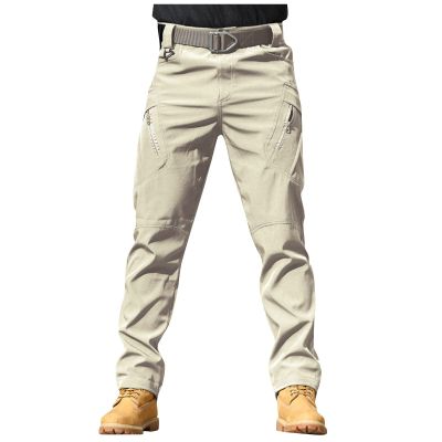 Men Work Pants Baggy Cargo City Outdoor Construction Ripstop Lightweight Flexcamo Stretchy Tactical Pants Casual Travel Fishing Hiking Hunting Pant Motorcycle Pant with Zipper Pockets