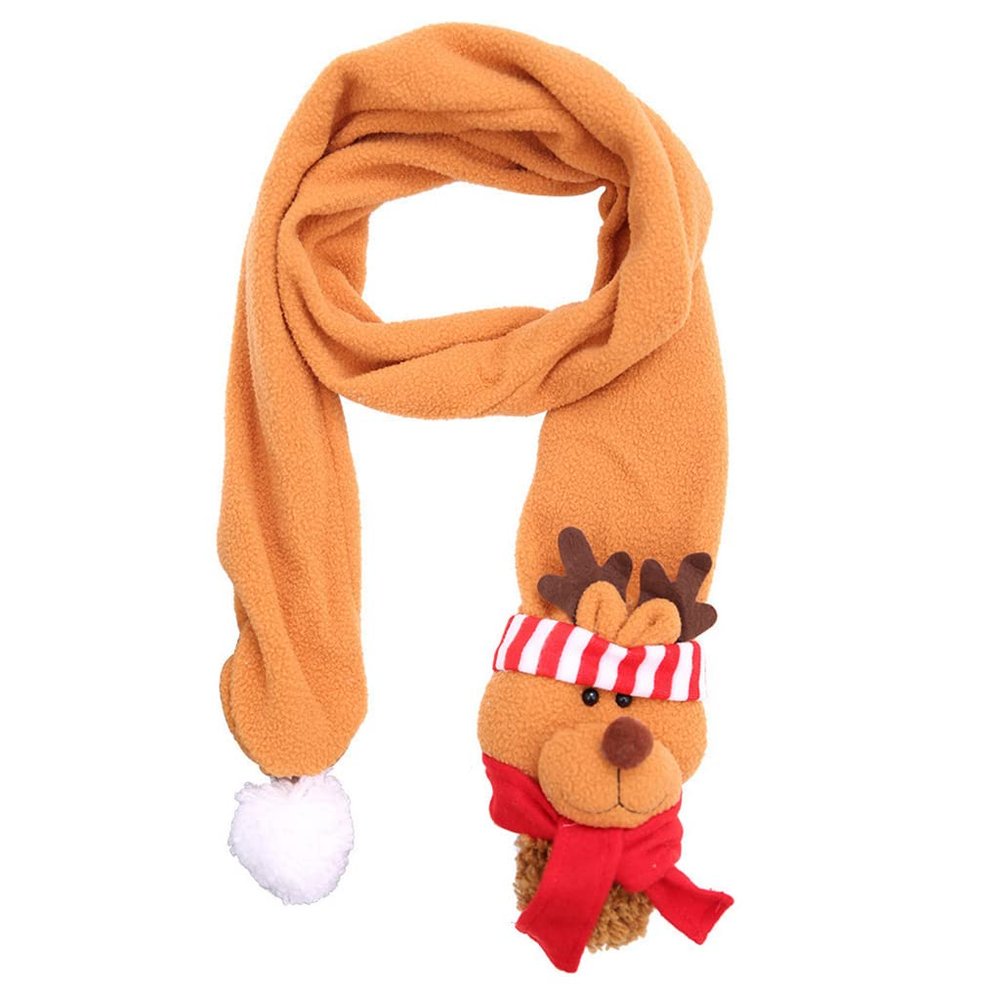 Dsgzkk Scarf,Winter Warm Scarf Winter Christmas Scarf for Kid Adult Warm Soft Ready Parent-child Outfit Scarf Neck Warmer