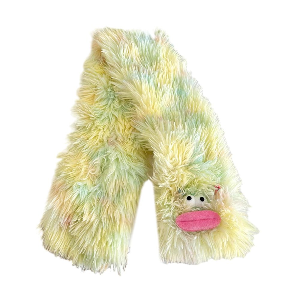 Dsgzkk Scarf,Kids Winter Fleece Scarf Toddler Scarf Adjustable Children Neck Warmer Scarf Faux Furs Collar Scarves