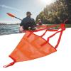 Zoeyilan Drift Anchors, Kayak Drift Sock Anchor, Drift Sock Sea Anchor Drogue, Orange Drift Sock Sea Anchor Drogue Float, Simple Compact Design Kayak Accessories for Fishing Boat view 3
