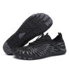EWUHA Barefoot Shoes Womens Mens Footwear for Walking Hiking with Wide Toe Box,Healthy & Non-Slip,Breathable Barefoot Vitality Water Shoes for Beach Pool Swim Outdoor (Unisex) Black view 1