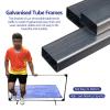 YLLFFLL Standing Table Tennis Court Barrier Field Fence Guardrail, 6 Pcs Lightweight Portable Fence Partition Screen-140cm/55in Wide, Ping Pong Field Fence Surround Barrier Block view 3