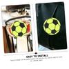 WOONEKY 4sheets Safety Reflective Stickers for Bicycles Motorcycles Adhesive Biking Gear Daytime Cool Nighttime Bright view 4