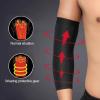 Mcolics Compression Cooling Arm Sleeve UV Sun Protection Elbow Shooter Sleeves For Men Women Cycling Basketball Running Golf (Red,Large) view 3