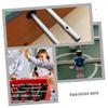 QUMIIRITY 2pcs Table Soccer Rods Foosball Accessories for Enhanced Gaming Experience Ergonomic Design Compatible with Standard Football Tables Diameter view 4