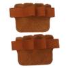 BRIGHTFUFU 1pair Gym Hand Grips Four-Finger Weightlifting Gloves for Men Breathable Open Design for Pull up and Weight Lifting for Outdoor Sports and Training view 1