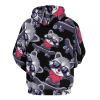 Raccoon Cool Skateboard Unisex Hoodies 3D Printed Pullover Sweatshirt Casual Hooded Sweater TopsM view 3